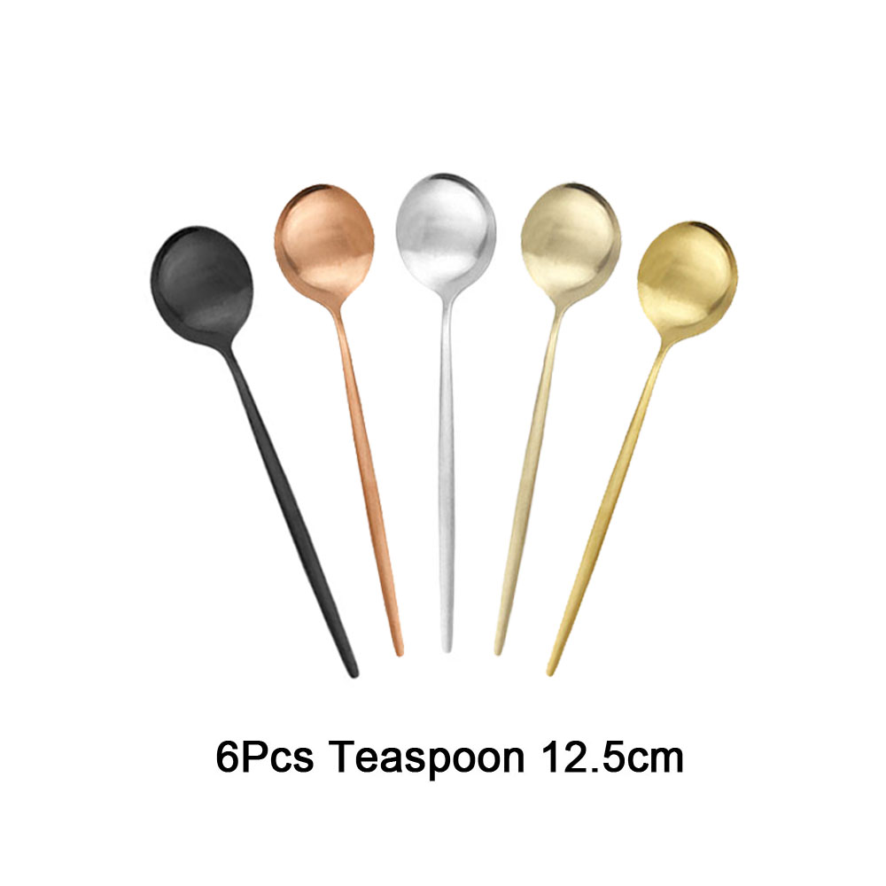 Kitchen Gadgets Gold - 6Pcs Tee Kaffee Rühren Mini Löffel
