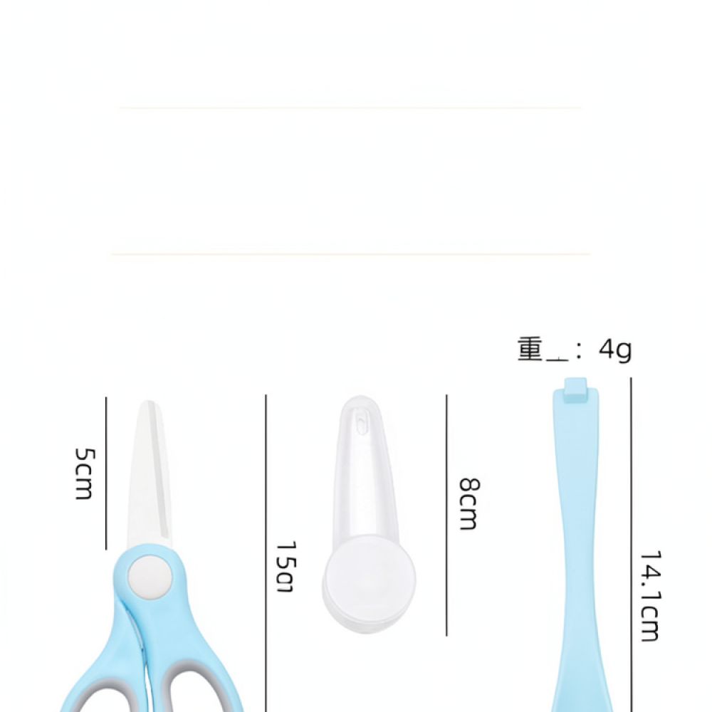 Kitchen Helper Gadgets - Keramikschere für Babynahrung, Küchenschere für Gemüse,