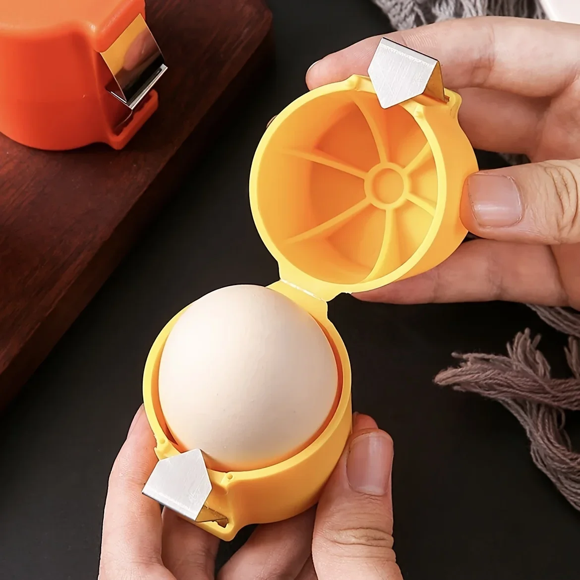 Egg Separator Tool - 1/3 Stück Eierschalen-Trenner aus Edelstahl –