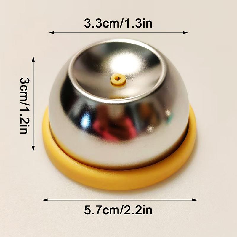 Egg Separator Tool - Edelstahl-Eiernadel, Ei-Durchstecher, Küchenhelfer, Ei-Durchstecher für gekochte