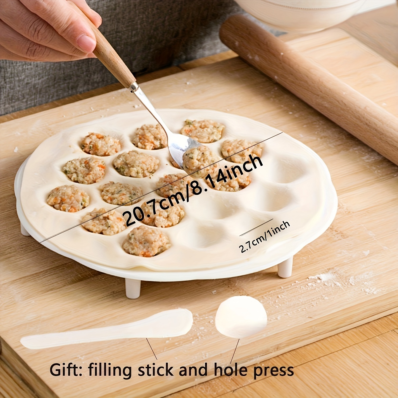1 Stück – einfache chinesische – Kitchen Gadgets Dumpling Maker Bewertung und Preis