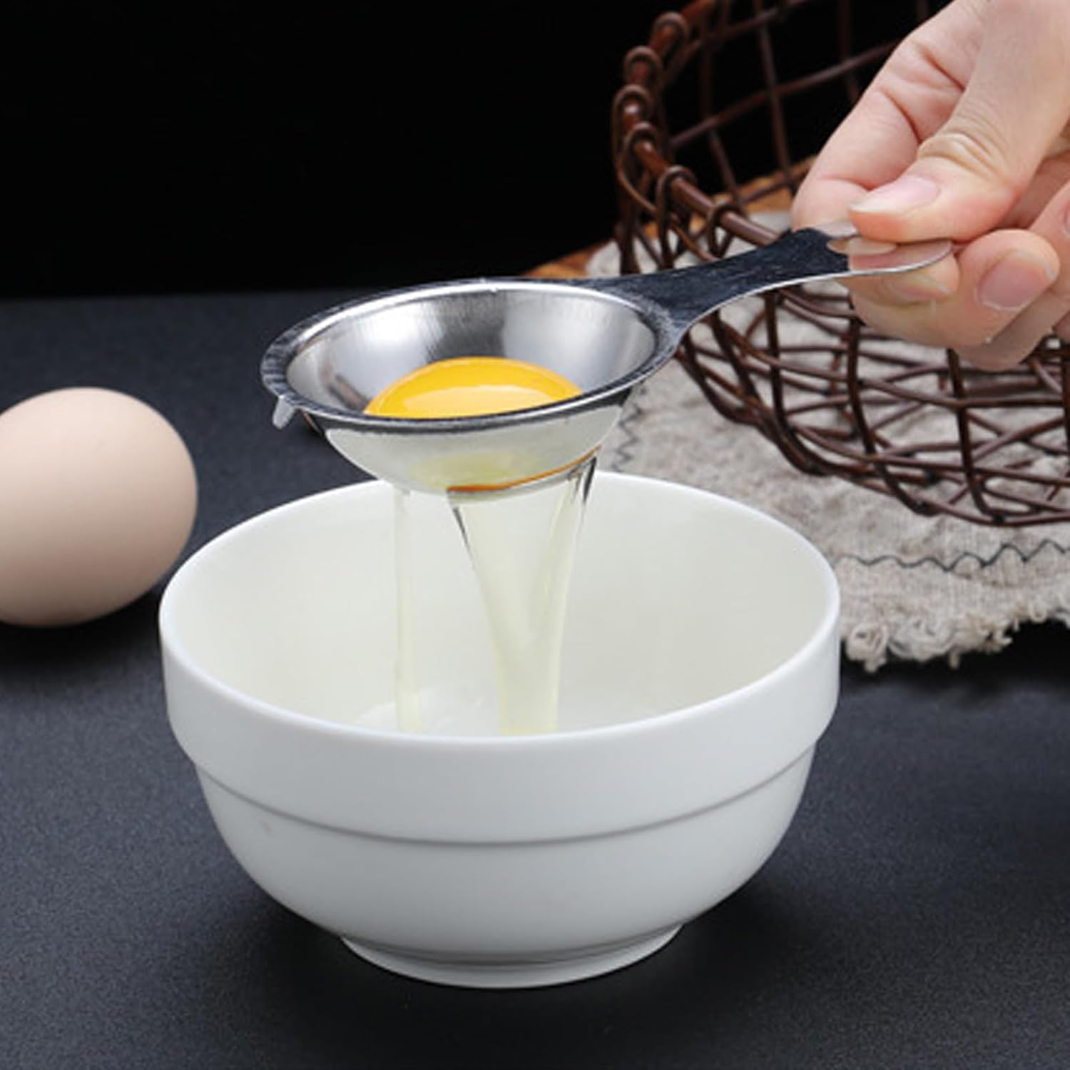 Edelstahl Eierrührer und Eigel – Egg Separator Tool Bewertung und Preis