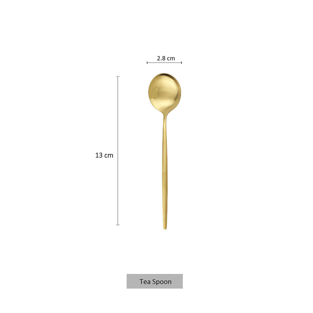 6Pcs Small Matte Spoon Tea Cof – Kitchen Gadgets Gold Bewertung und Preis